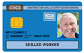 skilled worker blue